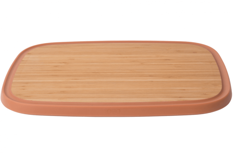 Planche à découper Berghoff Leo en bambou + rigole en silicone