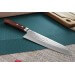 Couteau santoku japonais artisanal Masutani 16.5cm martelé