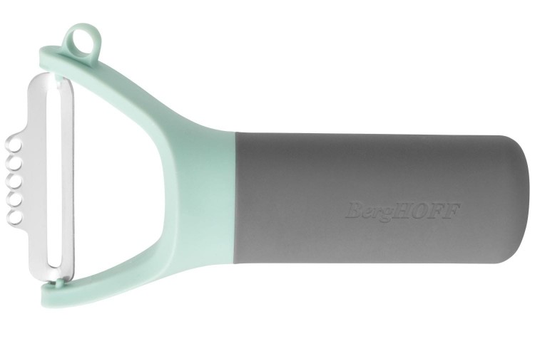 &Eacute;plucheur/zesteur Berghoff Leo bleu et gris lame 7,5cm