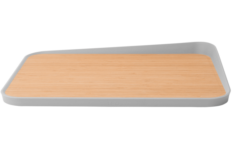 Planche &agrave; d&eacute;couper Berghoff Leo bambou 41 x 30,5cm + bord relev&eacute;