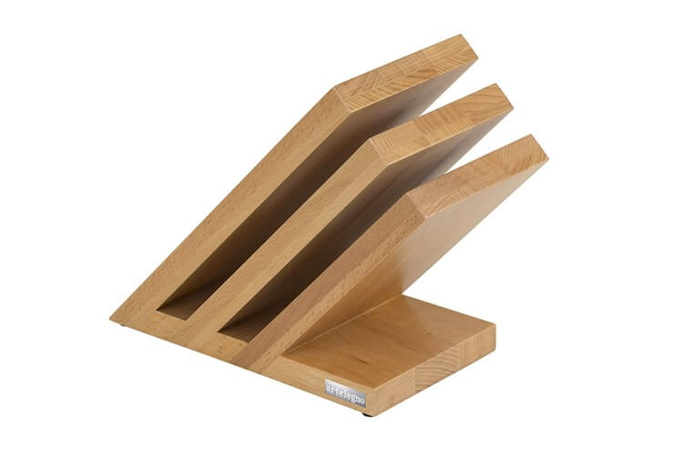 Bloc vide Artelegno Venezia pour 6 couteaux de cuisine