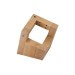 Bloc vide Artelegno Pisa bois de hêtre pour 8 couteaux de cuisine + 1 aiguiseur