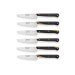 Coffret 6 couteaux d'office Le p'tit tradi Goyon-Chazeau 10cm manche grenadille