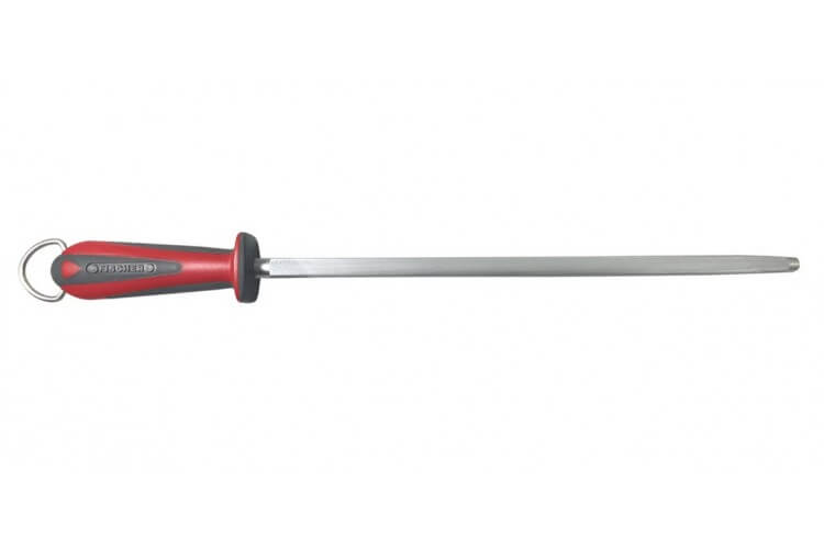 Fusil à aiguiser taillage fin FISCHER mèche ronde 30cm manche noir