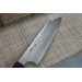 Couteau santoku japonais Kanetsugu Zuiun acier SPG2 damas 18cm