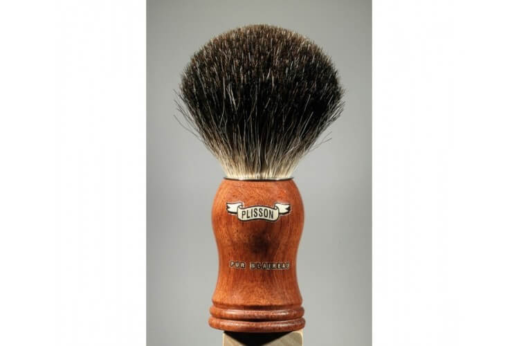 Blaireau de rasage Plisson taille 12 monture bubinga