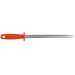 Fusil à aiguiser mèche ronde FISCHER 35cm manche bi-matière rouge