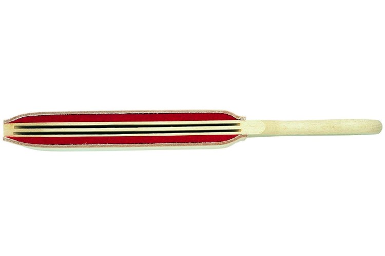 Cuir &agrave; rasoir HEROLD 2 c&ocirc;t&eacute;s peau sur feutre 32cm