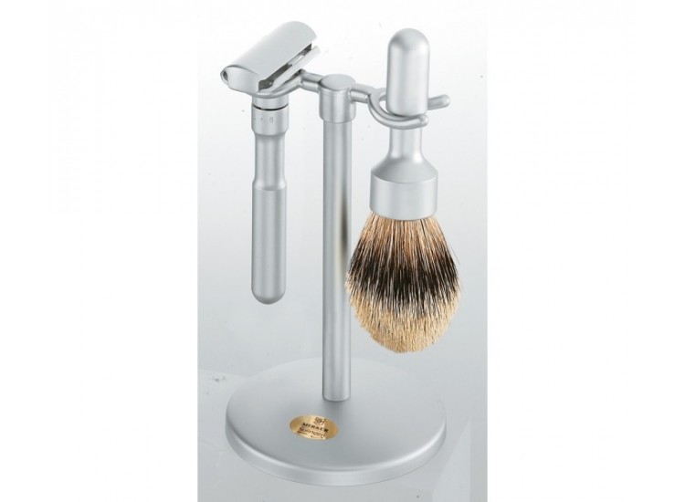 Kit rasage homme MERKUR Solingen 3 pi&egrave;ces mat