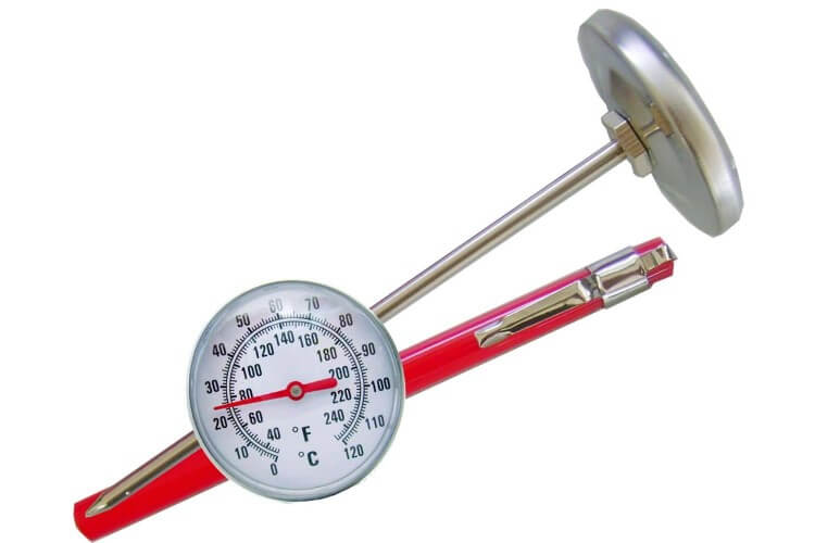 Thermomètre à sonde inox Alla France 0°C à 120°C