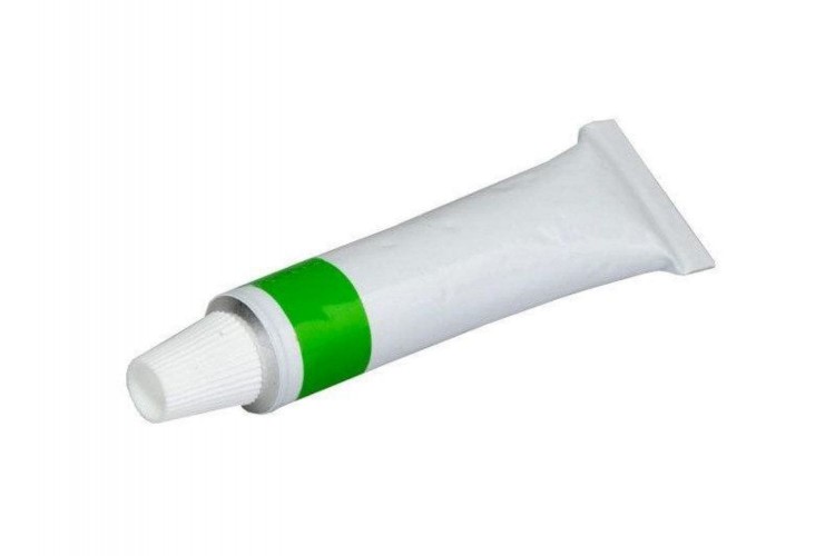 Tube de p&acirc;te &agrave; rasoir verte HEROLD pour l'entretien des lames