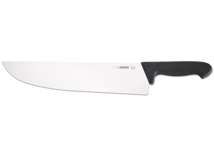 Couteau de boucher &agrave; lame large Giesser lame 32cm 5065