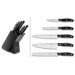 Bloc Sabatier International 5 couteaux inox et ABS noir