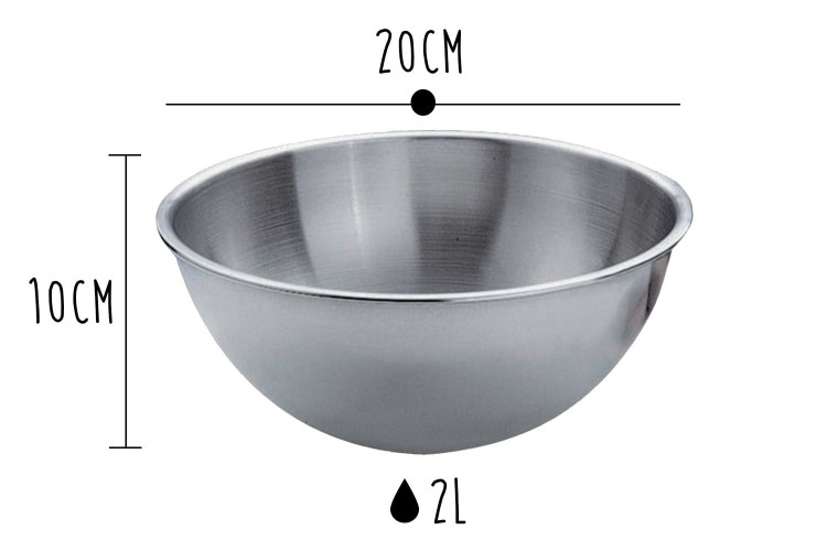 Cul de poule professionnel tout inox