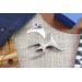 Fourchette à viande Tridens acier inox brossé + socle tout inox