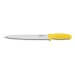 Couteau tranchelard professionnel Fischer HACCP semi-flexible 28cm manche jaune