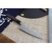 Couteau santoku japonais artisanal Masakage Kumo 16.5cm damas 63 couches