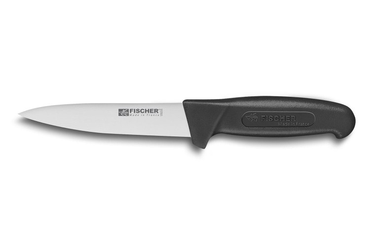 Couteau &agrave; saigner professionnel Fischer HACCP 14cm manche noir
