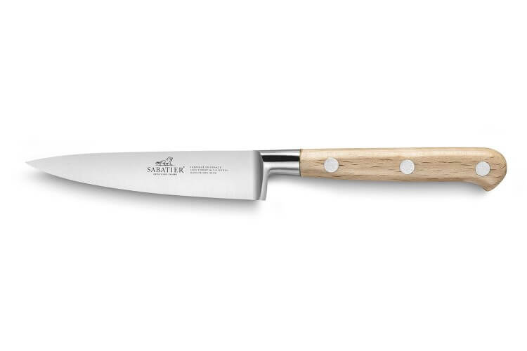 Couteau d'office forgé Sabatier Brocéliande 10cm manche hêtre