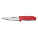 Couteau à saigner professionnel Fischer HACCP 14cm manche rouge