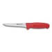 Couteau à désosser professionnel Fischer HACCP lame droite 14cm manche rouge