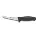 Couteau à désosser professionnel Fischer HACCP lame courbée rigide 13cm manche noir