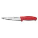 Couteau à saigner professionnel Fischer HACCP 17cm manche rouge