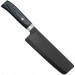 Couteau Nakiri Japan Kyocera 16cm céramique manche pakka noir