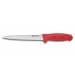 Couteau à dénerver flexible 20cm manche rouge Bargoin