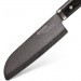 Couteau santoku Kizuna Kyocera céramique HIP et manche pakka noir