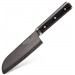 Couteau santoku Kizuna Kyocera céramique HIP et manche pakka noir