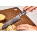 Couteau santoku Kizuna Kyocera céramique HIP et manche pakka noir