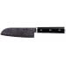 Couteau santoku Kizuna Kyocera céramique HIP et manche pakka noir