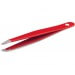 Pince à épiler RUBIS  SWISS LINE CLASSIC rouge