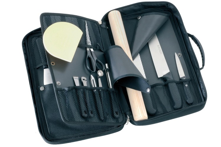 Malette 22 ustensiles et accessoires de p&acirc;tisserie BARGOIN