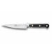 Couteau d'office droit Lion Sabatier Chef lame 10cm manche en polyacétal noir