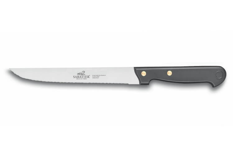 Couteau à découper microdenté SABATIER Cuisine d'aujourd'hui 19cm