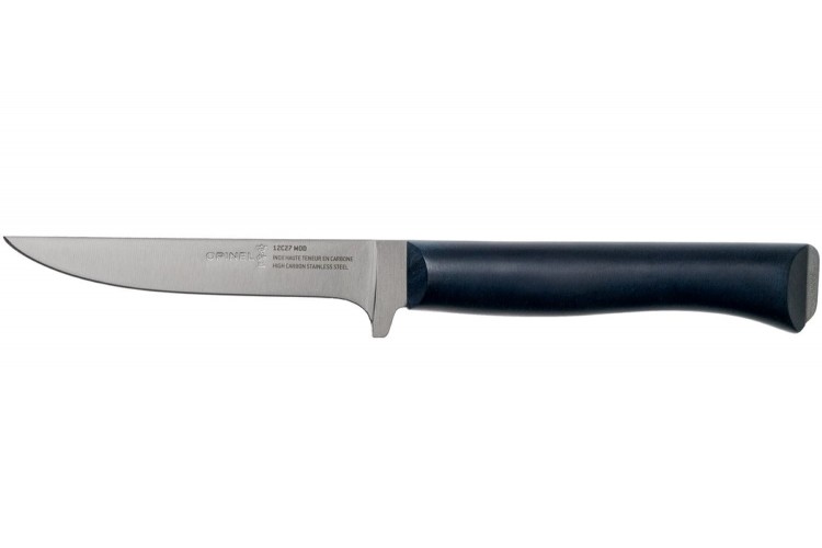 Couteau &agrave; d&eacute;sosser Intempora Opinel n&deg;222 lame 13cm manche bleu marine