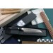 Couteau santoku japonais Kanetsugu Saiun 17cm damas 65 couches