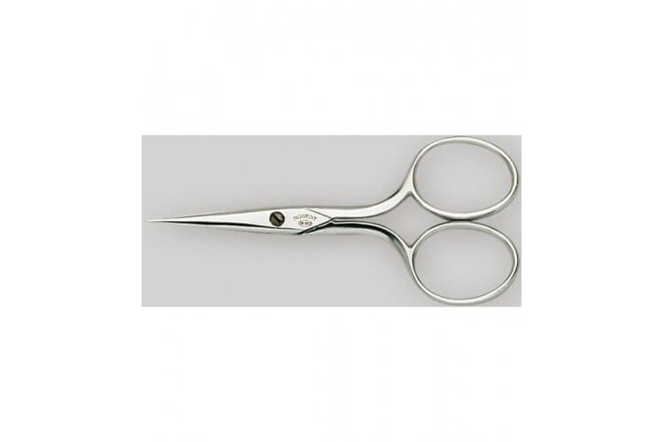 Ciseaux broderie NOGENT HB 9 cm chromés jambettes lames rondes