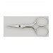 Ciseaux broderie NOGENT HB 9 cm chromés jambettes lames rondes