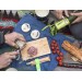 Kit 3 couteaux multifonctions Nomade Opinel acier inox manche hêtre