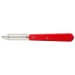 Eplucheur Opinel lame microdentée 6cm acier inox manche rouge