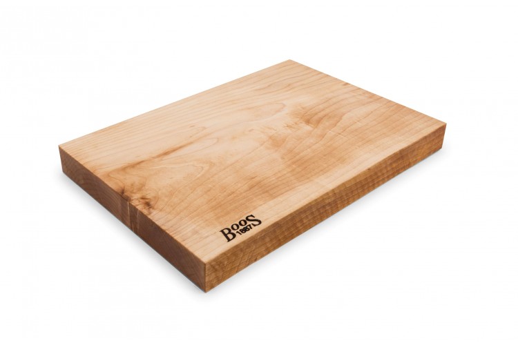 Planche &agrave; d&eacute;couper Boos Blocks double-face en bois d'&eacute;rable 40x25cm