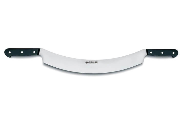 Couteau à fromage professionnel Fischer 2 manches lame courbée 35cm