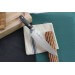 Couteau de chef japonais Kanetsugu Saiun 20cm damas 65 couches