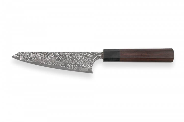 Couteau honesuki japonais artisanal Masakage Kumo 15cm damas 63 couches