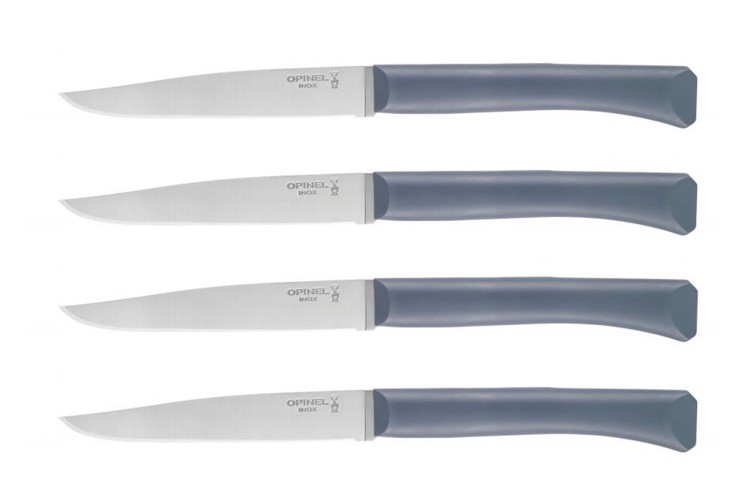 Coffret 4 couteaux Opinel Bon App&eacute;tit+ Anthracite 11cm inox