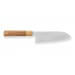 Couteau santoku japonais artisanal Makoto Kurosaki Sakura acier SG2 16.5cm