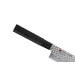 Couteau nakiri japonais Kasumi Kuro 16.5cm martelé damas 32 couches